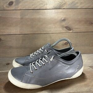 gelato tessa womens size 40 shoes gray leather barefoot minimalist sneakers